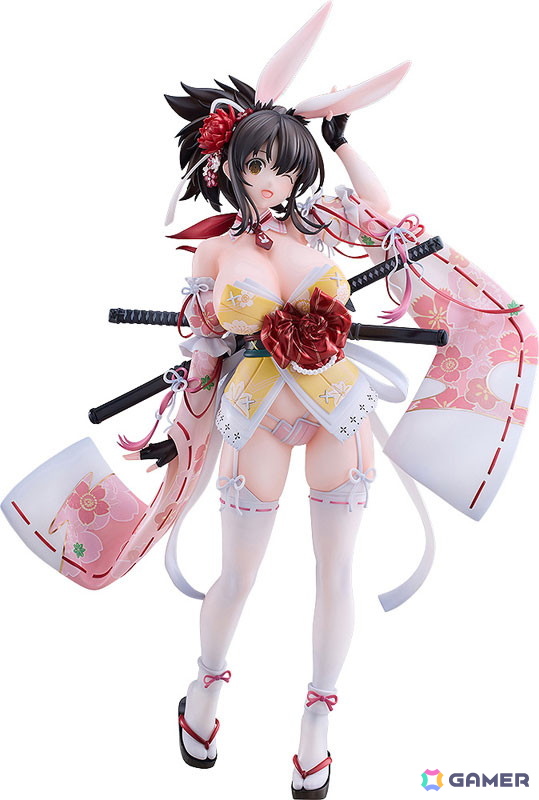 「閃乱カグラ」飛鳥と雪泉が和風バニー衣装で1/4スケールフィギュア化！可愛く華やかな和風バニー衣装と彼女たちの豊満なボディを迫力満点の造形で表現の画像28