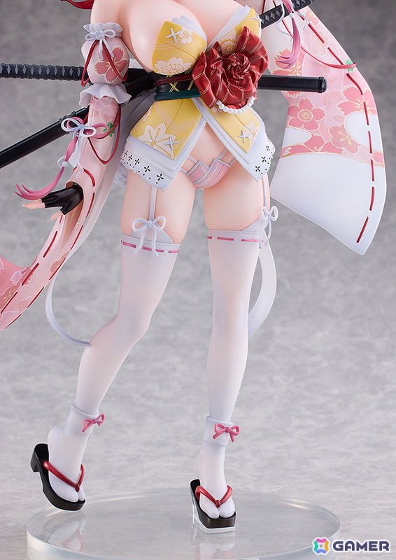 「閃乱カグラ」飛鳥と雪泉が和風バニー衣装で1/4スケールフィギュア化！可愛く華やかな和風バニー衣装と彼女たちの豊満なボディを迫力満点の造形で表現の画像7