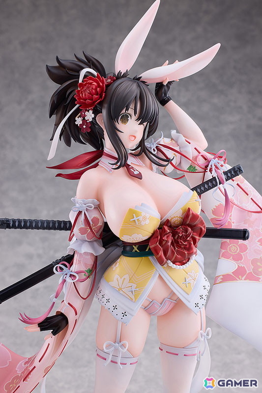 「閃乱カグラ」飛鳥と雪泉が和風バニー衣装で1/4スケールフィギュア化！可愛く華やかな和風バニー衣装と彼女たちの豊満なボディを迫力満点の造形で表現の画像8