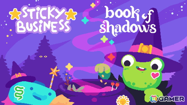 ステッカーショップシミュレーションゲーム「Sticky Business」で魔法の魅力が詰まった追加コンテンツ「Book of Shadows」が配信！の画像1