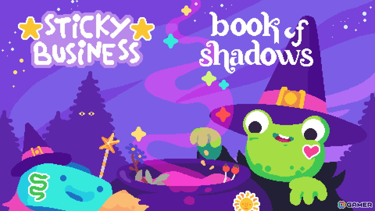 ステッカーショップシミュレーションゲーム「Sticky Business」で魔法の魅力が詰まった追加コンテンツ「Book of Shadows」が配信！の画像1