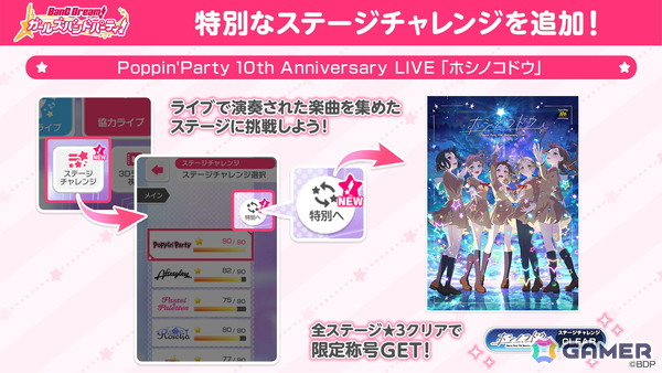 Poppin'Party 10th Anniversary LIVE「ホシノコドウ」が開催！ポピパ3度目の武道館単独公演で計18曲を披露の画像14