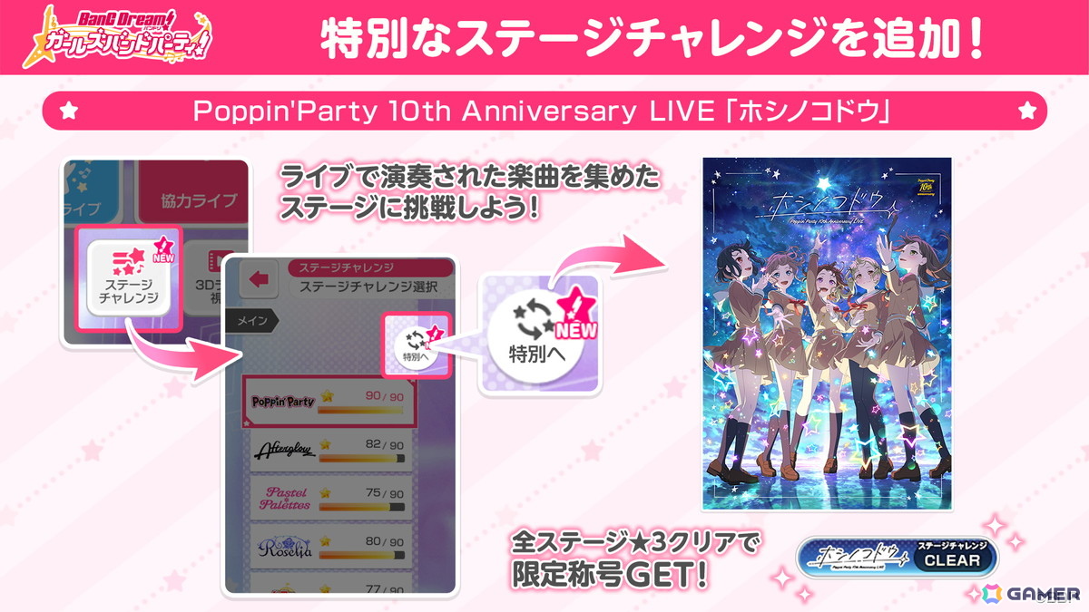 Poppin'Party 10th Anniversary LIVE「ホシノコドウ」が開催!ポピパ3度目の武道館単独公演で計18曲を披露の画像