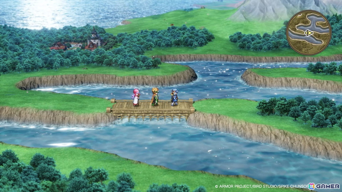 HD-2D版「ドラゴンクエストI&II」試遊レポ:目的の表示やフィールドのキラキラなどHD-2D版「ドラゴンクエストIII」からの要素も健在!親切で快適な「DQI&II」をプレイできるの画像