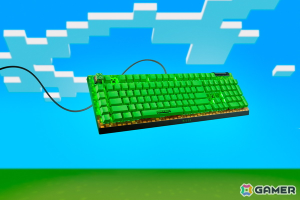 Razerと「マイクラ」のコラボゲーミングデバイスが6月27日に発売！クリーパーモチーフのヘッドセットやマウスなど4製品がラインアップの画像6