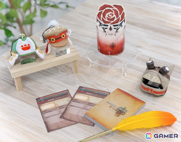 「モンスターハンターワイルズ」の新グッズがカプコンストアに登場！ラバラ・バリナをモチーフにしたグラス付きペーパー加湿器もの画像1