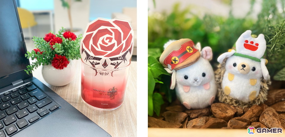 「モンスターハンターワイルズ」の新グッズがカプコンストアに登場！ラバラ・バリナをモチーフにしたグラス付きペーパー加湿器もの画像