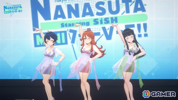 「ナナシス」3Dバーチャルライブ「NANASUTA MINI LIVE starring SiSH」レポート：八王子Pが手掛ける新曲「Blue Florets*」などをサプライズ披露の画像1