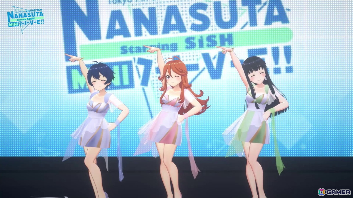 「ナナシス」3Dバーチャルライブ「NANASUTA MINI LIVE starring SiSH」レポート:八王子Pが手掛ける新曲「Blue Florets*」などをサプライズ披露の画像