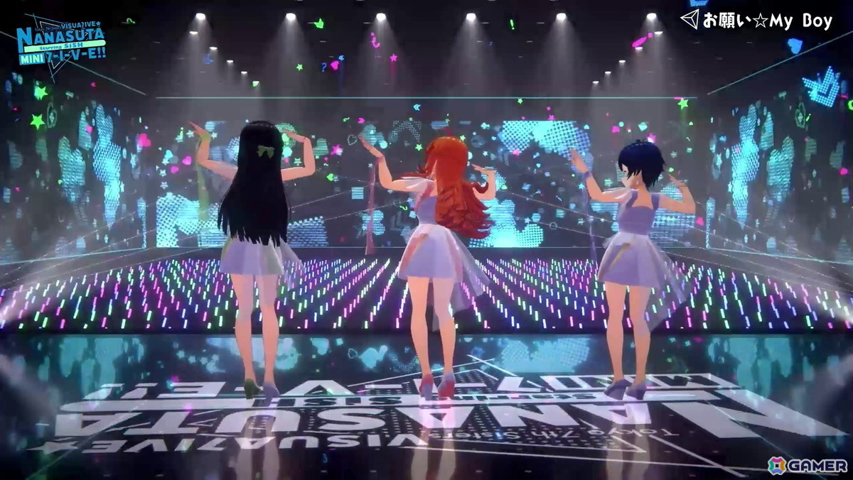 「ナナシス」3Dバーチャルライブ「NANASUTA MINI LIVE starring SiSH」レポート：八王子Pが手掛ける新曲「Blue Florets*」などをサプライズ披露の画像10