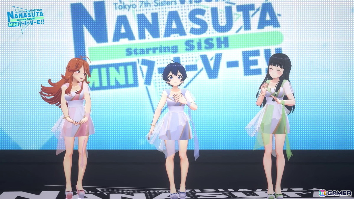 「ナナシス」3Dバーチャルライブ「NANASUTA MINI LIVE starring SiSH」レポート:八王子Pが手掛ける新曲「Blue Florets*」などをサプライズ披露の画像
