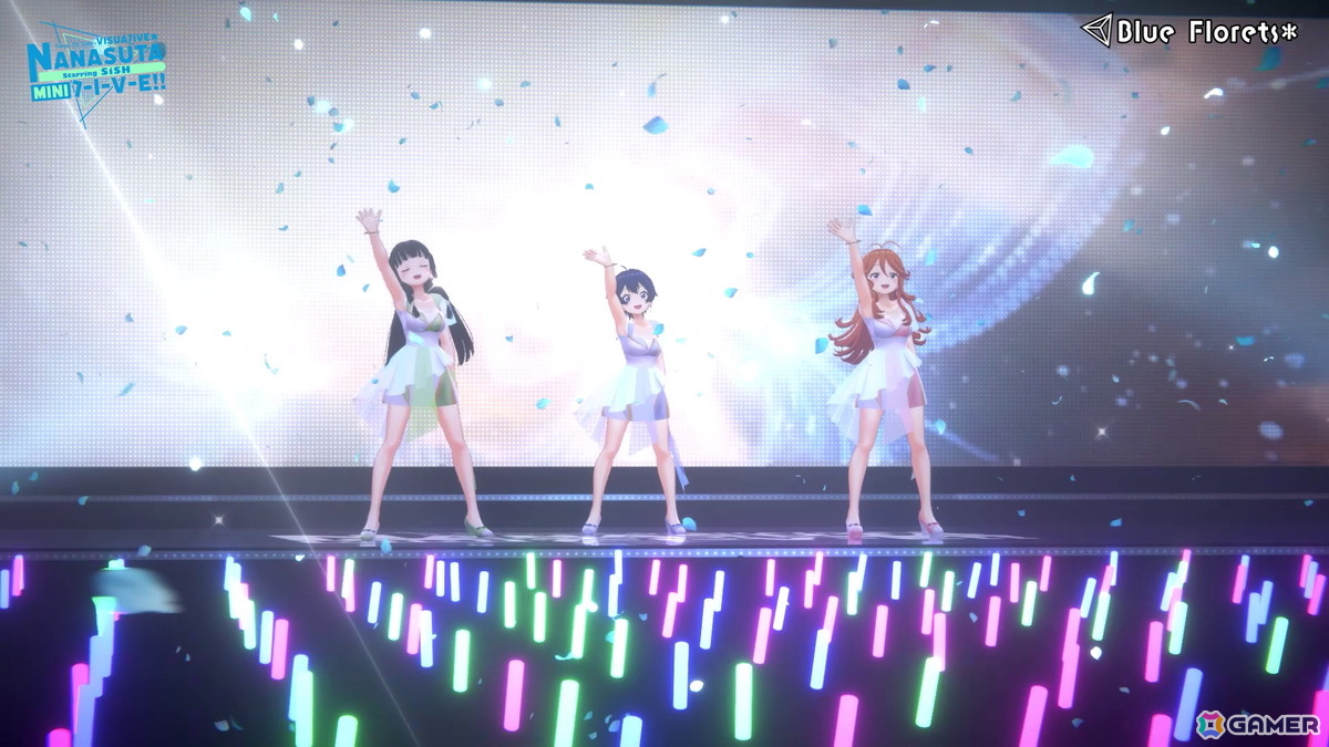 「ナナシス」3Dバーチャルライブ「NANASUTA MINI LIVE starring SiSH」レポート:八王子Pが手掛ける新曲「Blue Florets*」などをサプライズ披露の画像