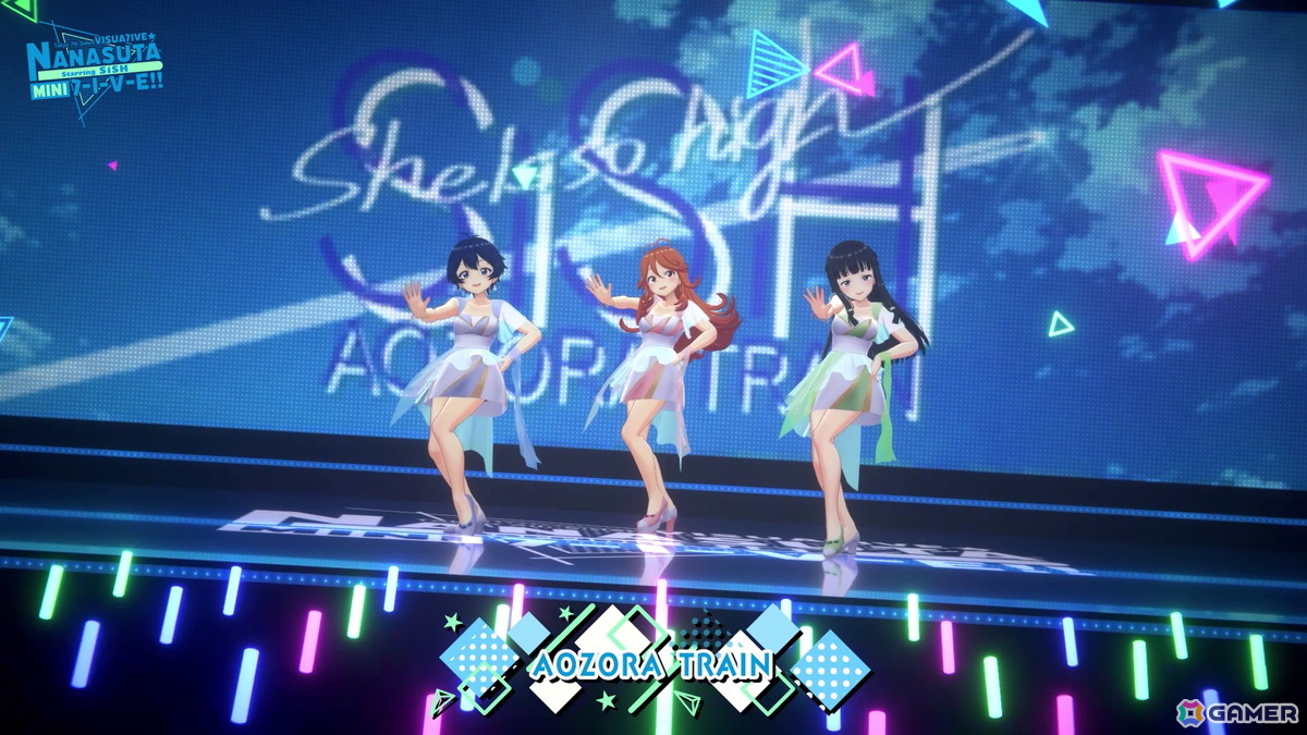「ナナシス」3Dバーチャルライブ「NANASUTA MINI LIVE starring SiSH」レポート：八王子Pが手掛ける新曲「Blue Florets*」などをサプライズ披露の画像