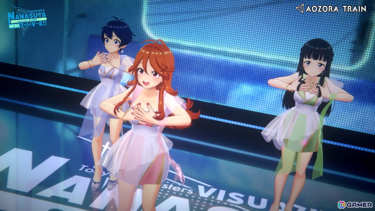 「ナナシス」3Dバーチャルライブ「NANASUTA MINI LIVE starring SiSH」レポート：八王子Pが手掛ける新曲「Blue Florets*」などをサプライズ披露の画像27