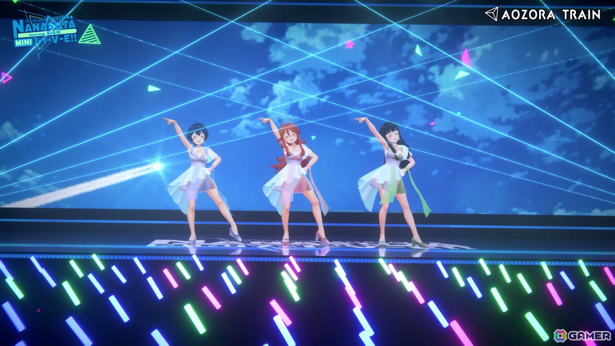 「ナナシス」3Dバーチャルライブ「NANASUTA MINI LIVE starring SiSH」レポート：八王子Pが手掛ける新曲「Blue Florets*」などをサプライズ披露の画像28