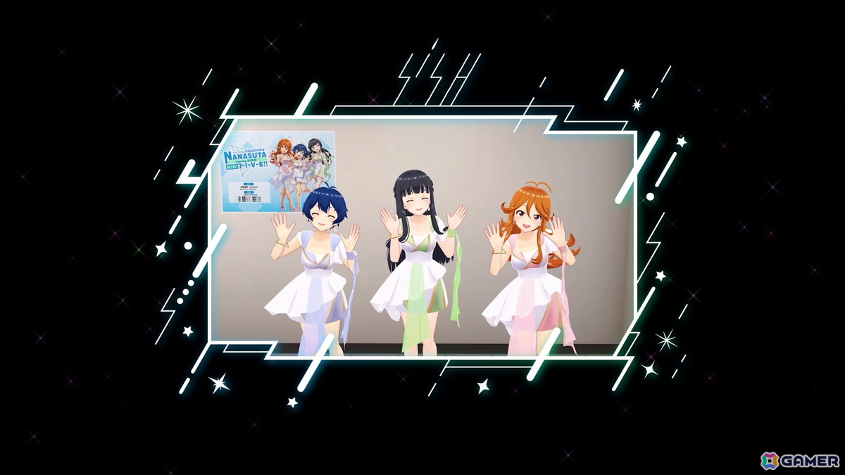 「ナナシス」3Dバーチャルライブ「NANASUTA MINI LIVE starring SiSH」レポート:八王子Pが手掛ける新曲「Blue Florets*」などをサプライズ披露の画像