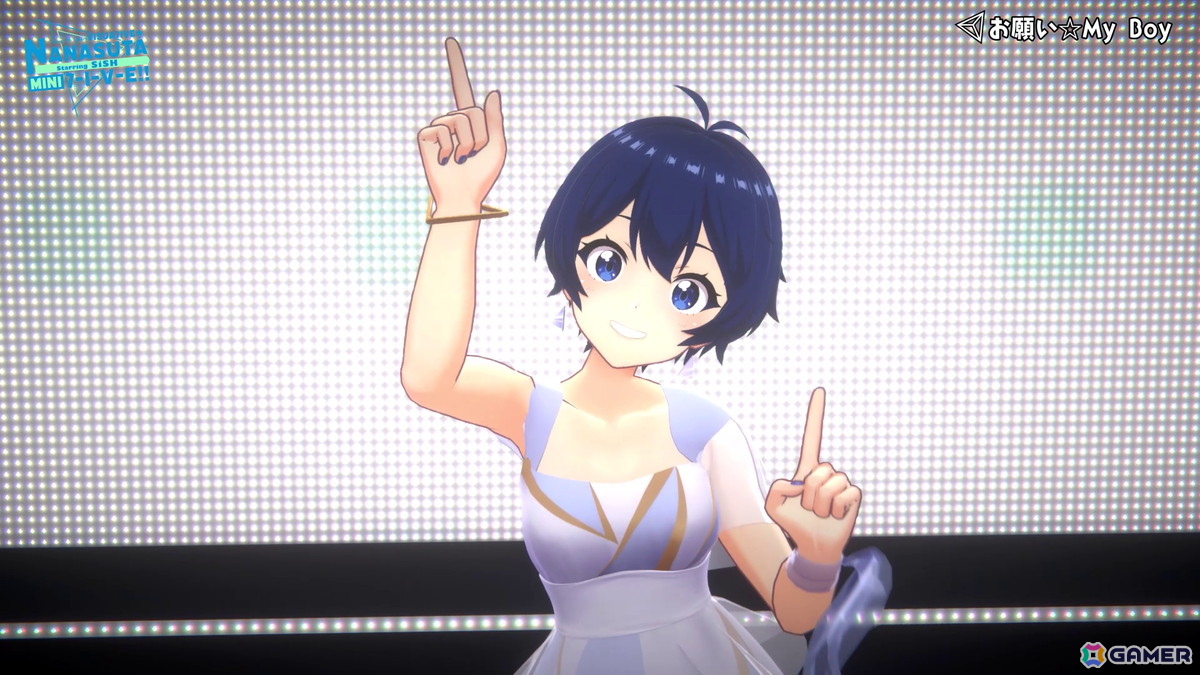 「ナナシス」3Dバーチャルライブ「NANASUTA MINI LIVE starring SiSH」レポート：八王子Pが手掛ける新曲「Blue Florets*」などをサプライズ披露の画像