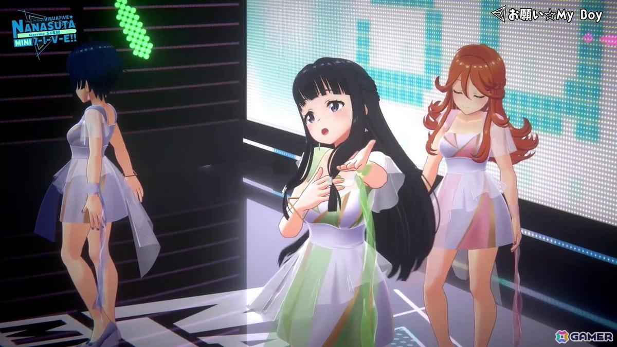 「ナナシス」3Dバーチャルライブ「NANASUTA MINI LIVE starring SiSH」レポート：八王子Pが手掛ける新曲「Blue Florets*」などをサプライズ披露の画像9