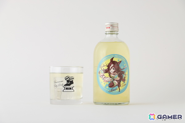 「ウマ娘 プリティーダービー」のウオッカをイメージしたプレミアムレモンサワーベースが登場！靴型トロフィーをデザインしたオリジナルグラスが付いてくるの画像2