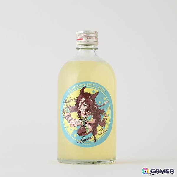 「ウマ娘 プリティーダービー」のウオッカをイメージしたプレミアムレモンサワーベースが登場！靴型トロフィーをデザインしたオリジナルグラスが付いてくるの画像3