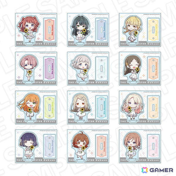 「学園アイドルマスター POP UP SHOP」が有楽町マルイ 7Fにて6月27日より開催！白いワンピースとヒマワリが印象的なグッズが登場の画像13