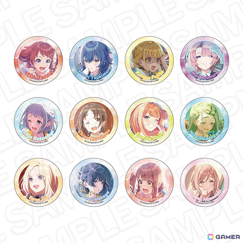 「学園アイドルマスター POP UP SHOP」が有楽町マルイ 7Fにて6月27日より開催!白いワンピースとヒマワリが印象的なグッズが登場の画像