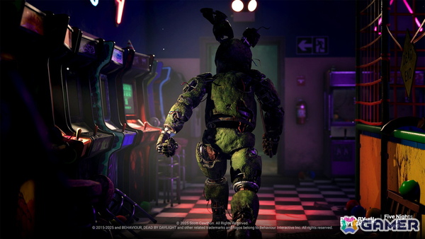 「Dead by Daylight」スプリングトラップがキラーとして参戦する「Five Nights at Freddy's」コラボのPTBがSteamにて開始！の画像