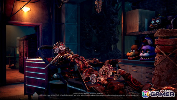 「Dead by Daylight」スプリングトラップがキラーとして参戦する「Five Nights at Freddy's」コラボのPTBがSteamにて開始！の画像