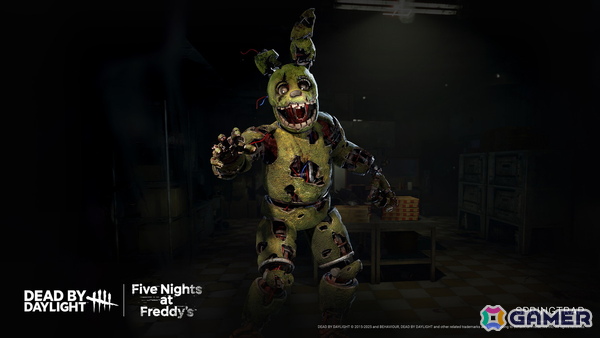 「Dead by Daylight」スプリングトラップがキラーとして参戦する「Five Nights at Freddy's」コラボのPTBがSteamにて開始！の画像6