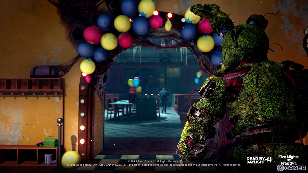 「Dead by Daylight」スプリングトラップがキラーとして参戦する「Five Nights at Freddy's」コラボのPTBがSteamにて開始!の画像
