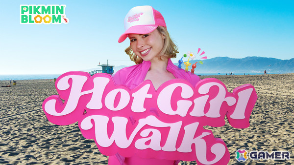 「ピクミンブルーム」×Hot Girl Walkのコラボが開催決定！サンタモニカビーチを歩くイベントや世界各地から参加できるパーティウォークを実施の画像1