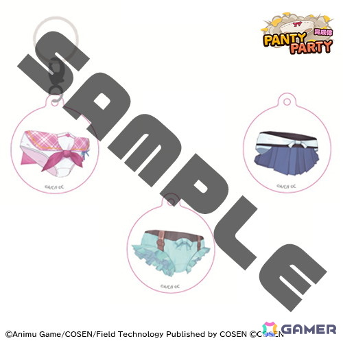 「Panty Party完成体」PS5パッケージ版の法人特典デザインが一部公開！アクリルカードやタペストリーなどさまざまなアイテムがラインナップの画像2