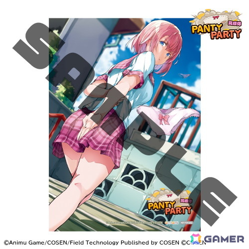 「Panty Party完成体」PS5パッケージ版の法人特典デザインが一部公開！アクリルカードやタペストリーなどさまざまなアイテムがラインナップの画像