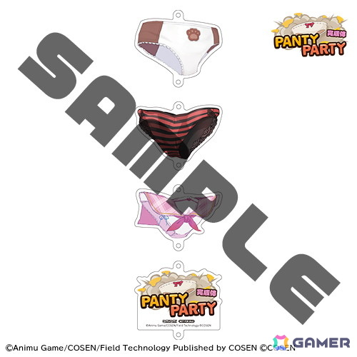 「Panty Party完成体」PS5パッケージ版の法人特典デザインが一部公開！アクリルカードやタペストリーなどさまざまなアイテムがラインナップの画像
