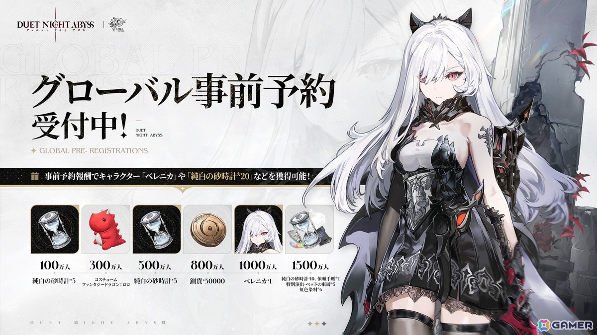 「デュエットナイトアビス」に登場するキャラ「トリュフ＆ヘーゼルナッツ」の紹介PVが公開！CBT2は6月12日より実施の画像