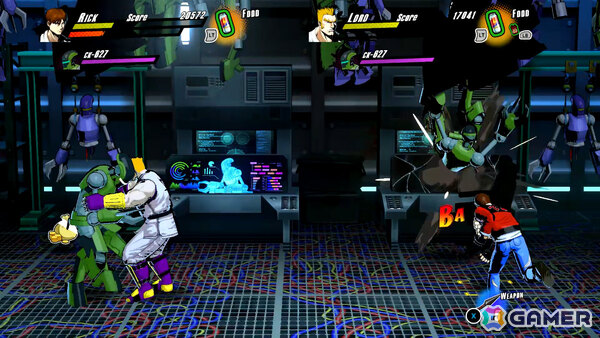 ベルトスクロールアクション「RUSHING BEAT X」の体験版がSteamで配信！リック・ノートンら4キャラクターでステージ2までプレイ可能の画像10