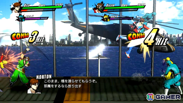 ベルトスクロールアクション「RUSHING BEAT X」の体験版がSteamで配信！リック・ノートンら4キャラクターでステージ2までプレイ可能の画像9