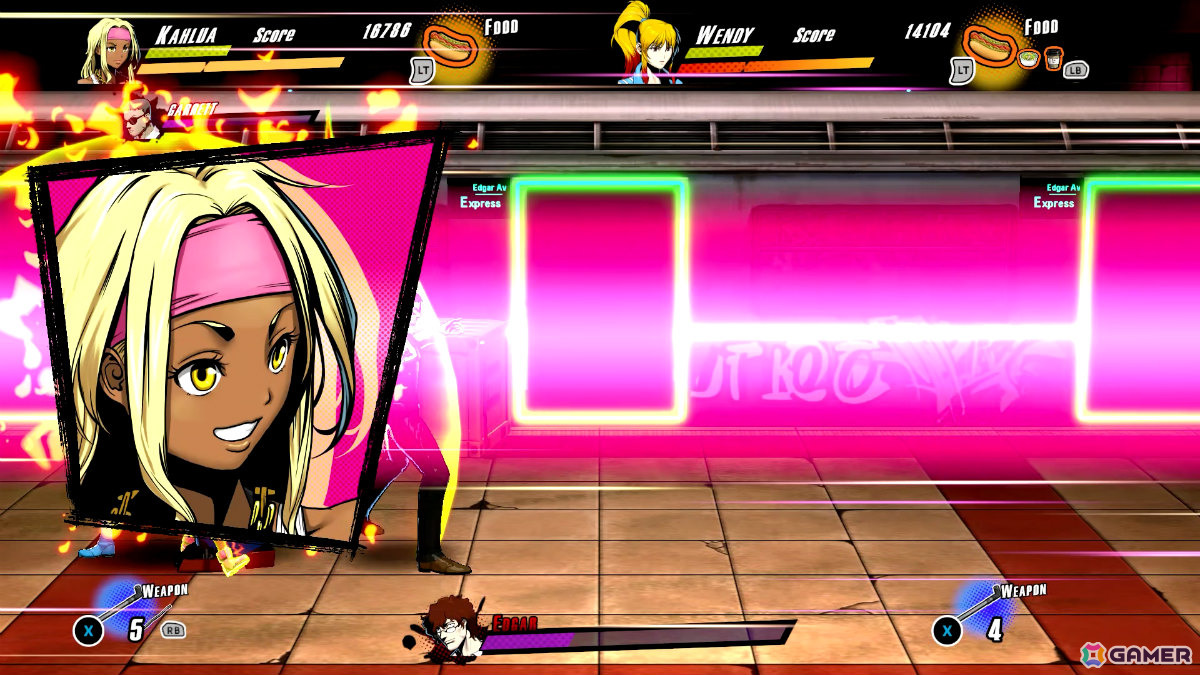 ベルトスクロールアクション「RUSHING BEAT X」の体験版がSteamで配信！リック・ノートンら4キャラクターでステージ2までプレイ可能の画像6