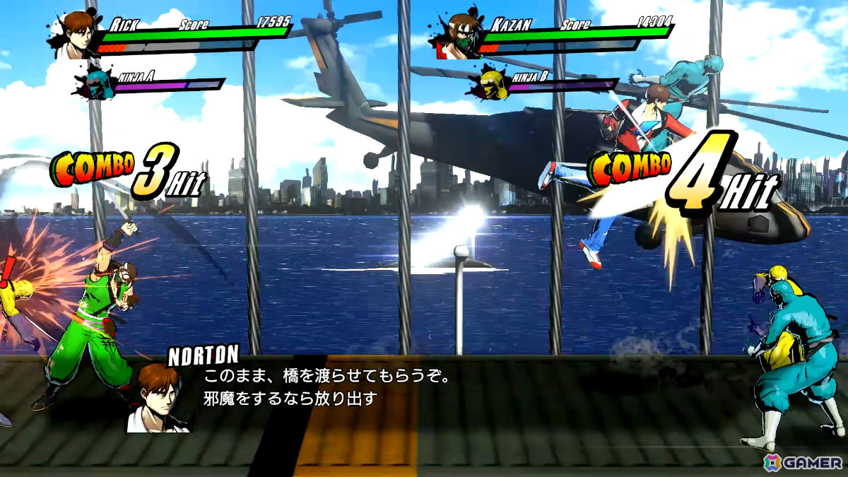 ベルトスクロールアクション「RUSHING BEAT X」の体験版がSteamで配信！リック・ノートンら4キャラクターでステージ2までプレイ可能の画像9