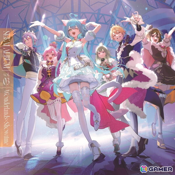 「ワンダーランズ×ショウタイム SEKAI ALBUM vol.3」が発売！グッズ付初回生産限定盤には二色こぺ氏による描き下ろしジャケットイラストのアクスタが付属の画像2