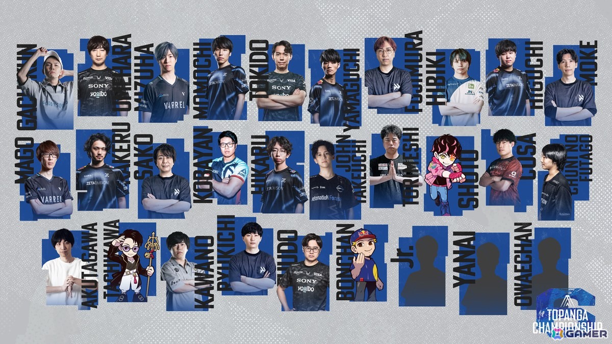 「スト6」賞金総額400万円のリーグ制大会「TOPANGA CHAMPIONSHIP 6」が開催！決勝は7月11日より原宿にてオフラインで実施の画像