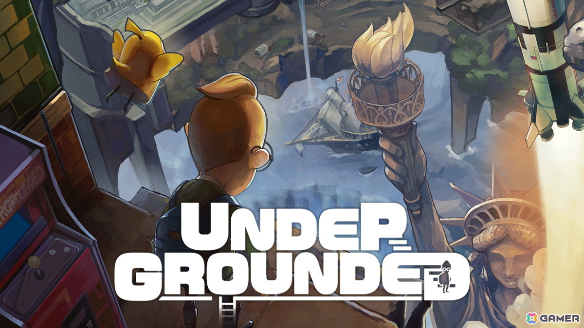 謎解きアドベンチャー「UNDERGROUNDED」の体験版がSteamにて配信！アメリカの歴史が詰まったダンジョンに挑もうの画像