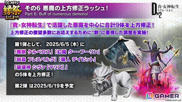 「D×2メガテン」ロウヒーロー、カオスヒーローが登場する「D2縁祭 -真・女神転生- 第2弾」の詳細が公開！ファンミーティングの開催も発表の画像10