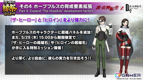 「D×2メガテン」ロウヒーロー、カオスヒーローが登場する「D2縁祭 -真・女神転生- 第2弾」の詳細が公開！ファンミーティングの開催も発表の画像4