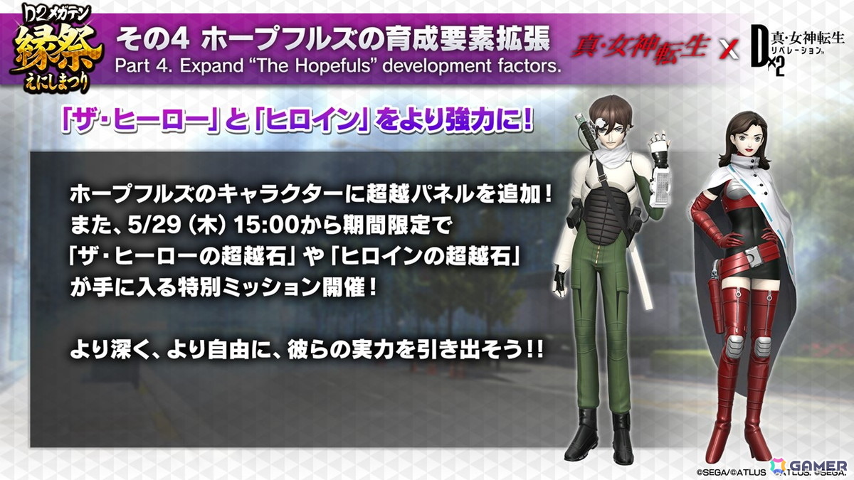 「D×2メガテン」ロウヒーロー、カオスヒーローが登場する「D2縁祭 -真・女神転生- 第2弾」の詳細が公開!ファンミーティングの開催も発表の画像
