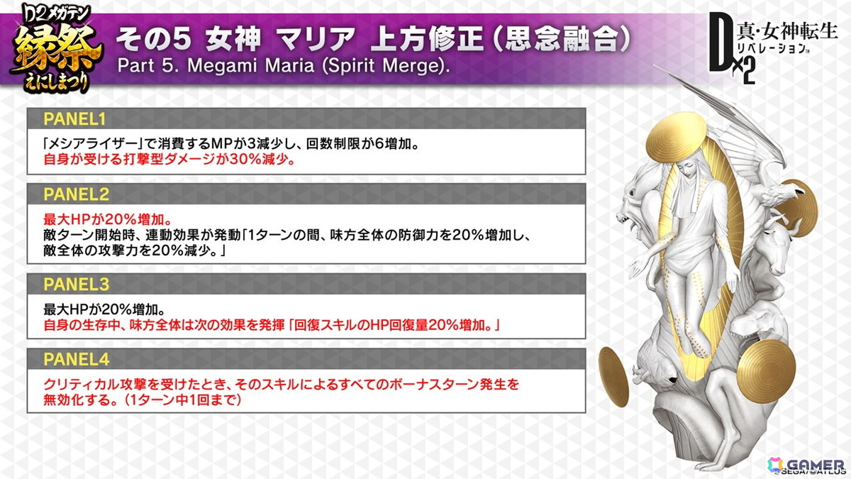 「D×2メガテン」ロウヒーロー、カオスヒーローが登場する「D2縁祭 -真・女神転生- 第2弾」の詳細が公開!ファンミーティングの開催も発表の画像