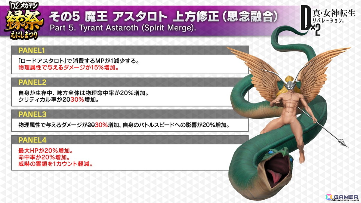 「D×2メガテン」ロウヒーロー、カオスヒーローが登場する「D2縁祭 -真・女神転生- 第2弾」の詳細が公開!ファンミーティングの開催も発表の画像