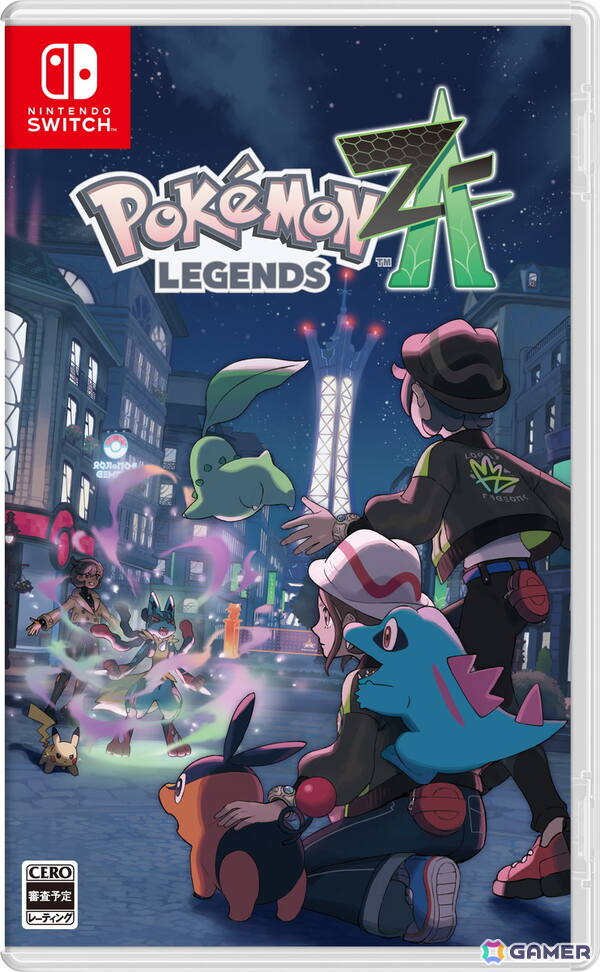 「ポケットモンスター」シリーズの新たな挑戦作「Pokémon LEGENDS Z-A」は10月16日に発売！夜のミアレシティで戦うパッケージデザインが公開の画像
