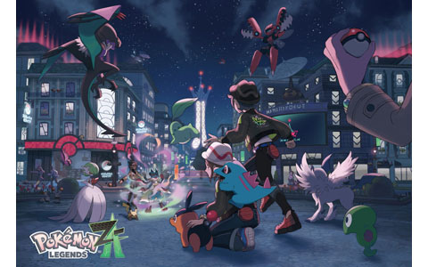 「ポケットモンスター」シリーズの新たな挑戦作「Pokémon LEGENDS Z-A」は10月16日に発売！夜のミアレシティで戦うパッケージデザインが公開