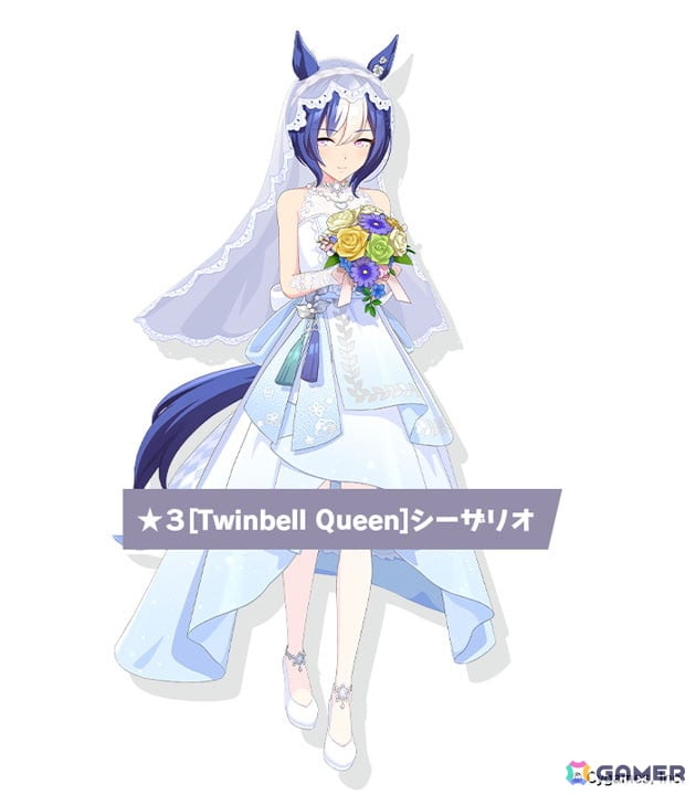 「ウマ娘」ウェディング衣装のメジロラモーヌ、シーザリオが育成ウマ娘として登場！新育成シナリオ「無人島へようこそ -DESIGN YOUR ISLAND-」の続報もの画像